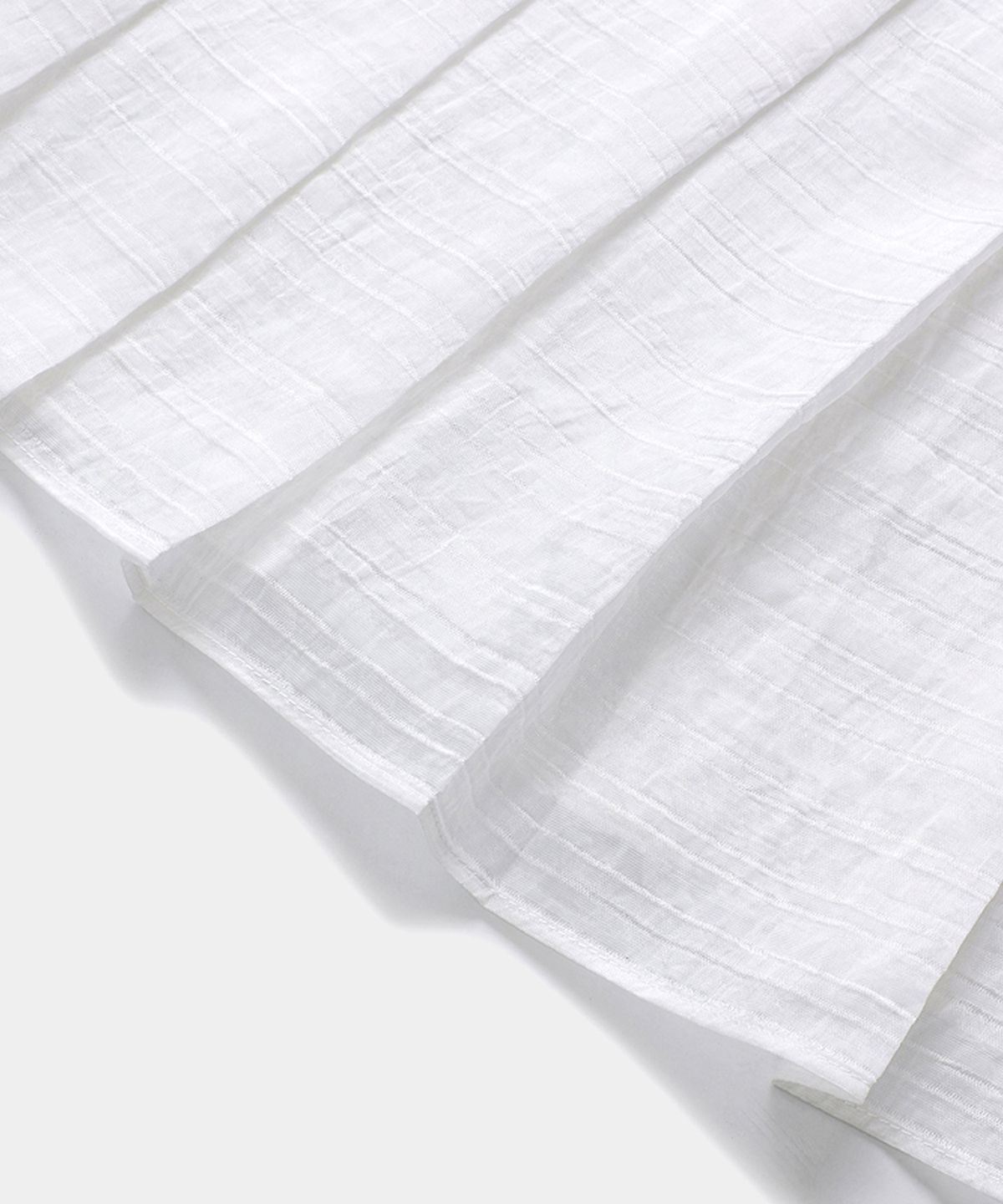 루펀(LOOFUN) Pleated Wrap Skirt / 플리츠 랩 스커트 [White]