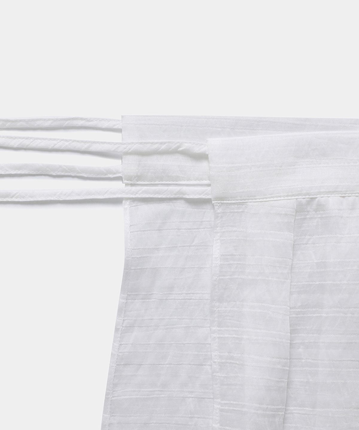 루펀(LOOFUN) Pleated Wrap Skirt / 플리츠 랩 스커트 [White]