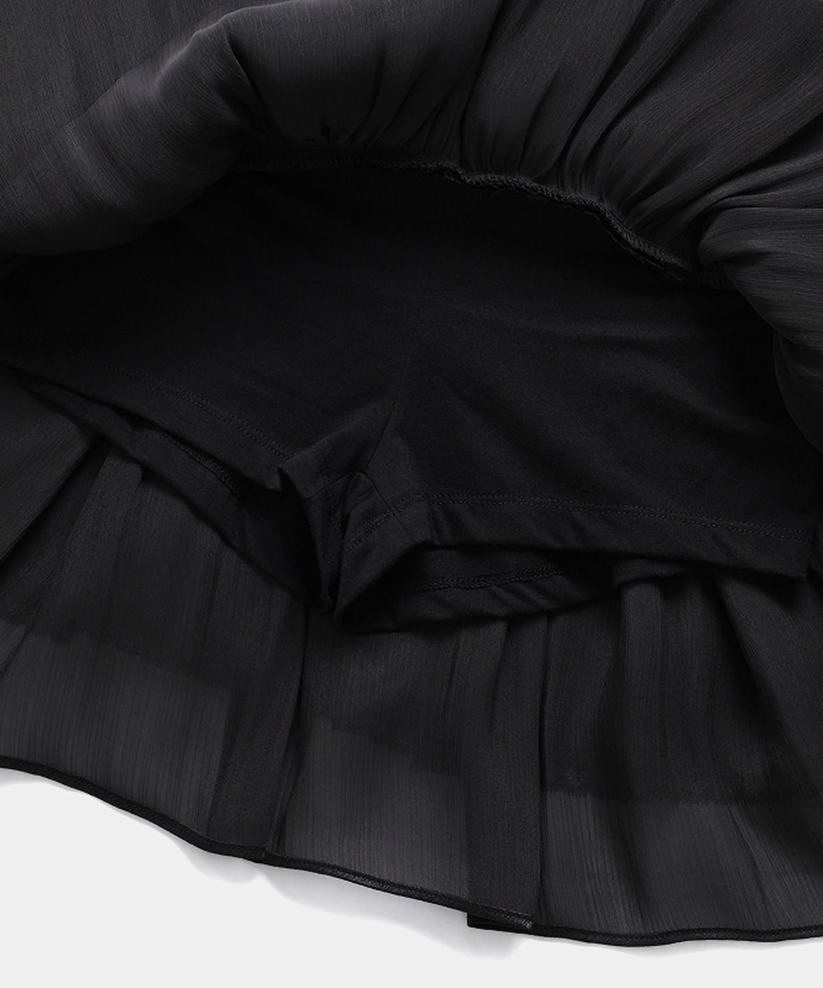 루펀(LOOFUN) Frill Cancan Skirt / 프릴 캉캉 스커트 [Black]