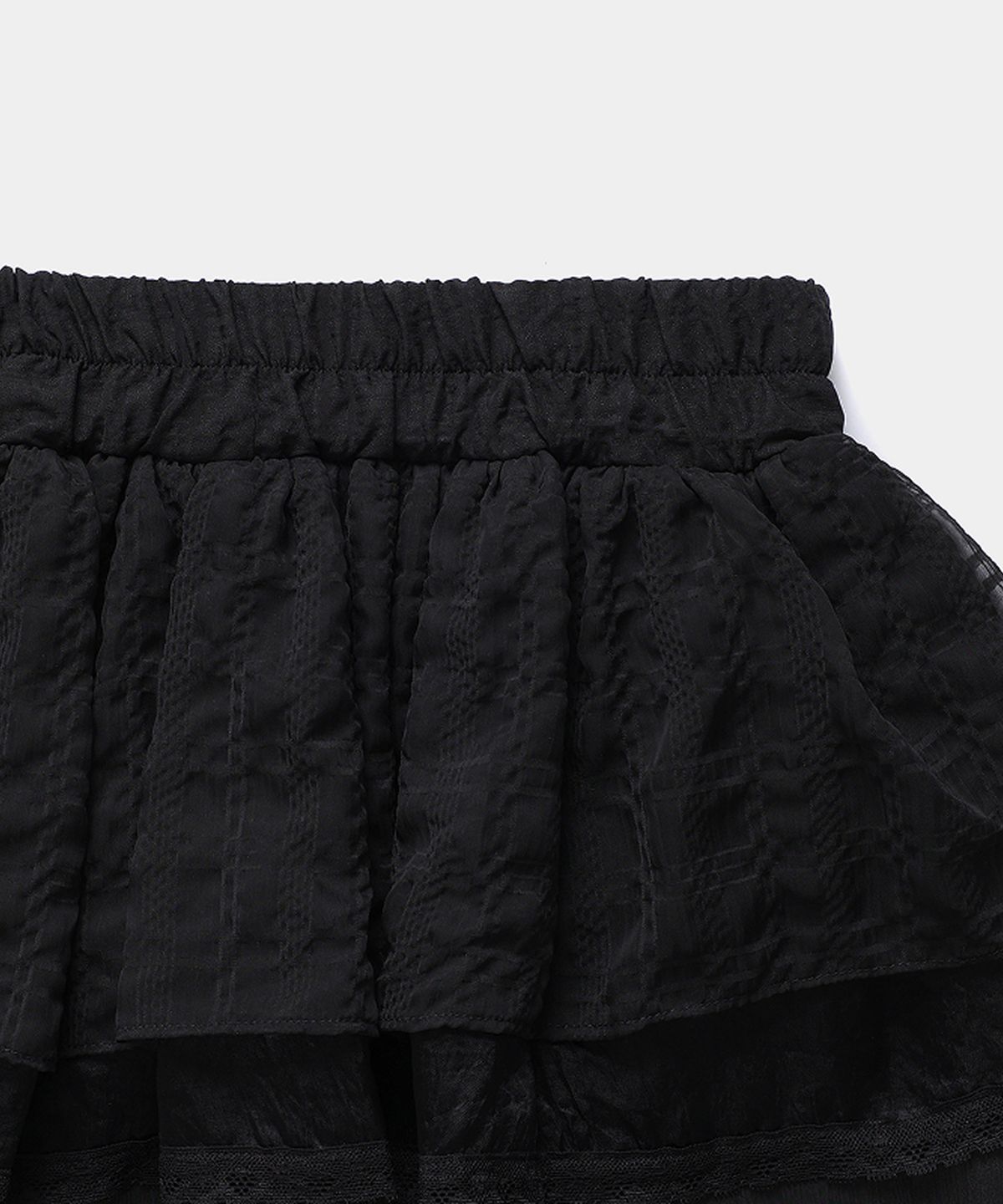 루펀(LOOFUN) Frill Cancan Skirt / 프릴 캉캉 스커트 [Black]
