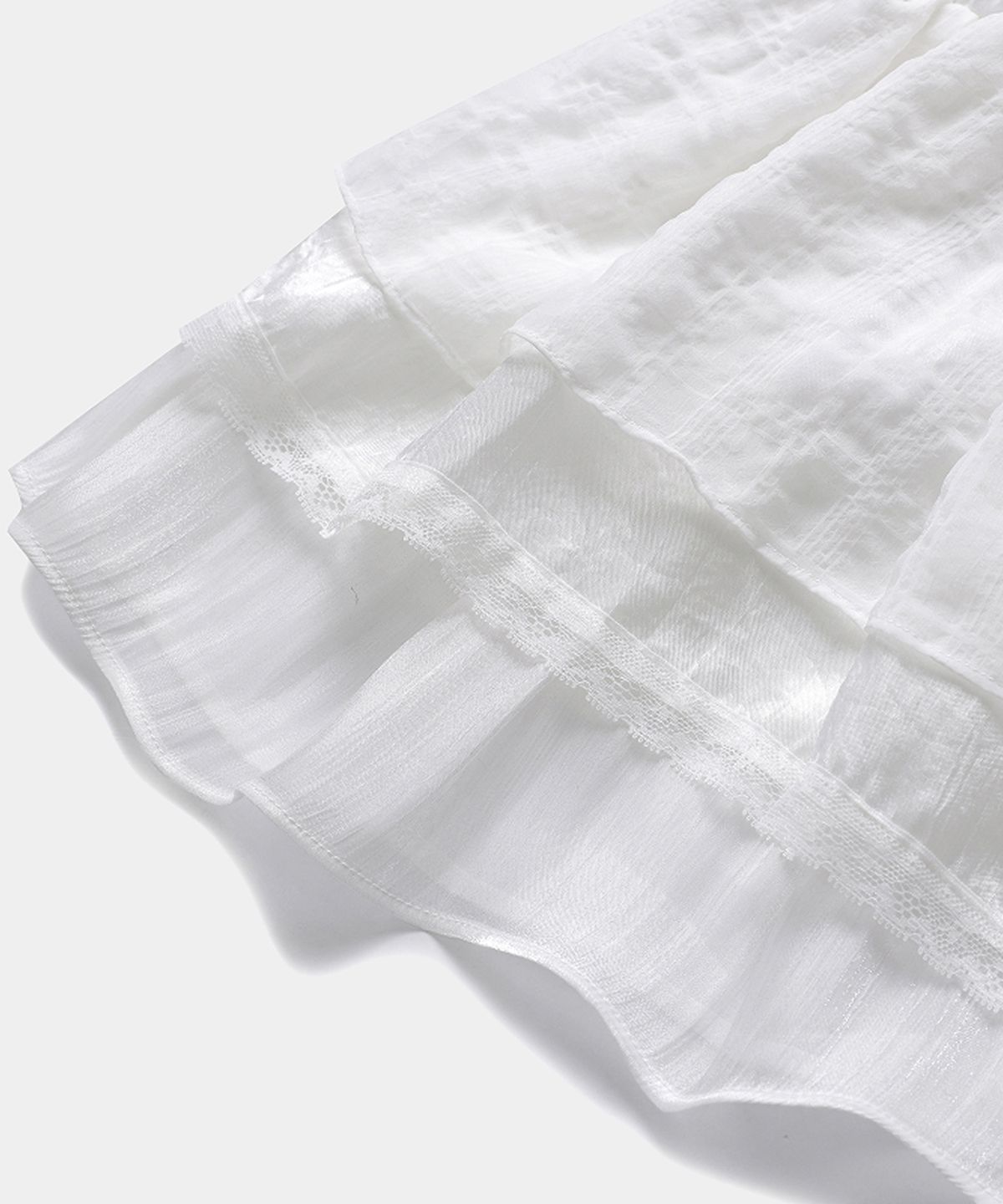 루펀(LOOFUN) Frill Cancan Skirt / 프릴 캉캉 스커트 [White]