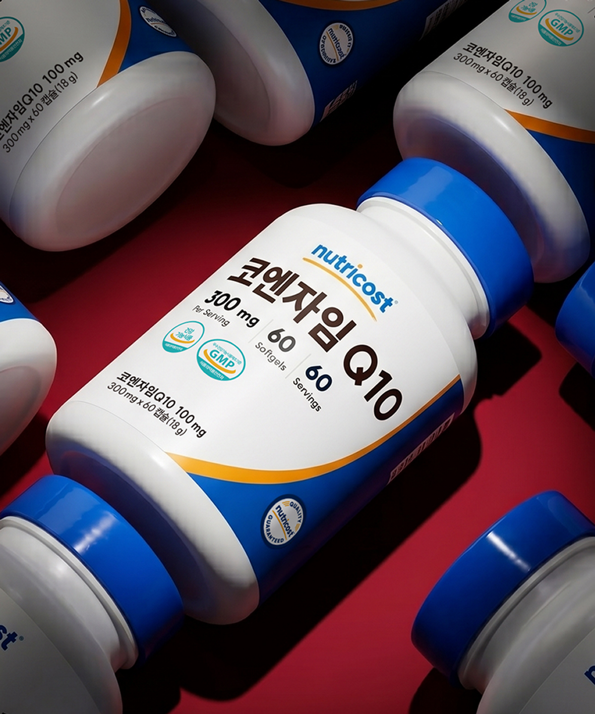 뉴트리코스트(NUTRICOST) 코엔자임Q10(100MG) 소프트젤 60정