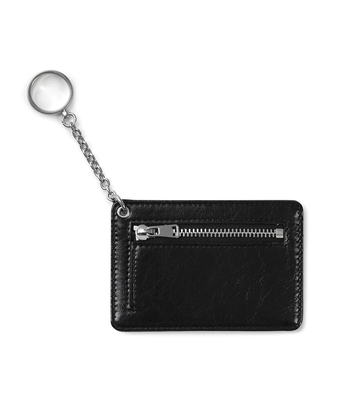프루베(PROUVE) PR RING ZIP CARD HOLDER - BLACK