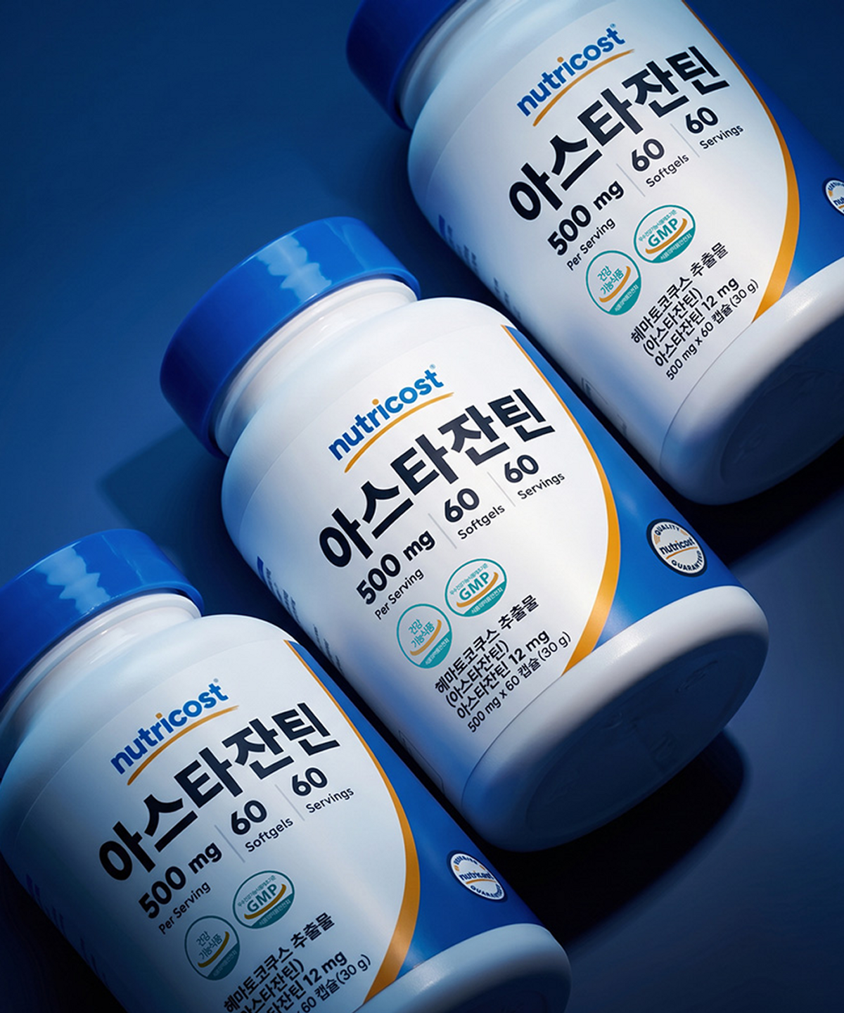 뉴트리코스트(NUTRICOST) 아스타잔틴 12MG 소프트젤 60정