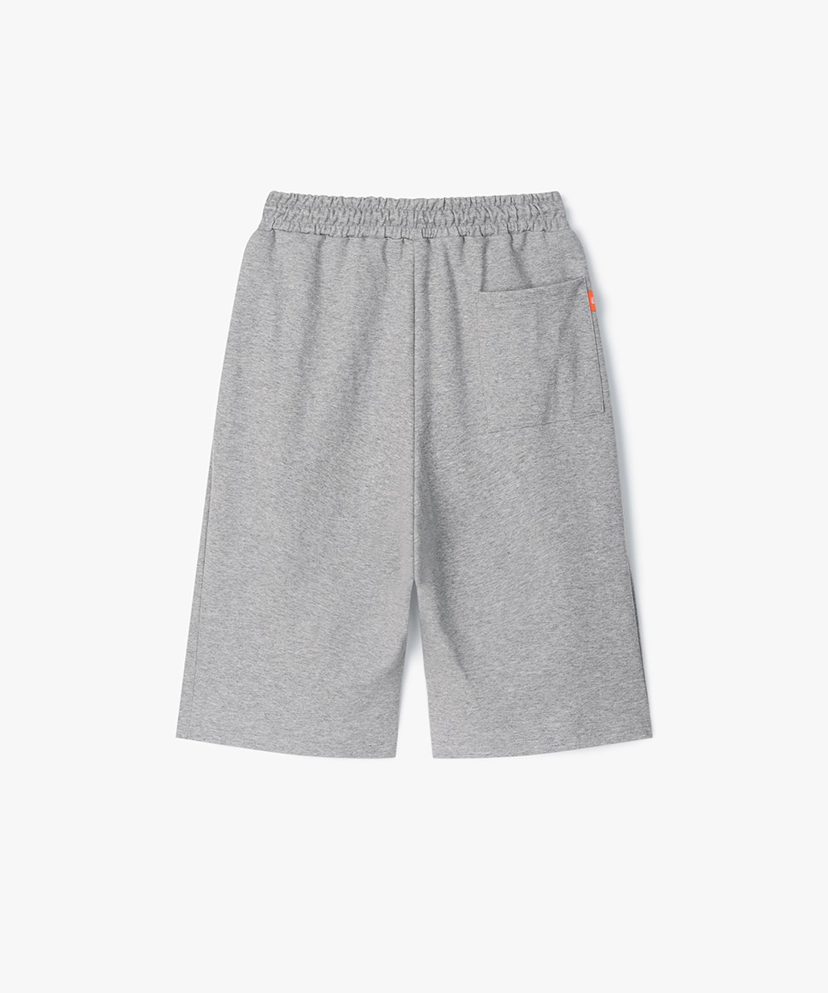 퍼프퍼프뎁트(PUFF PUFF DEPT) 3Pleats Bermuda Wide Sweat Shorts GREY