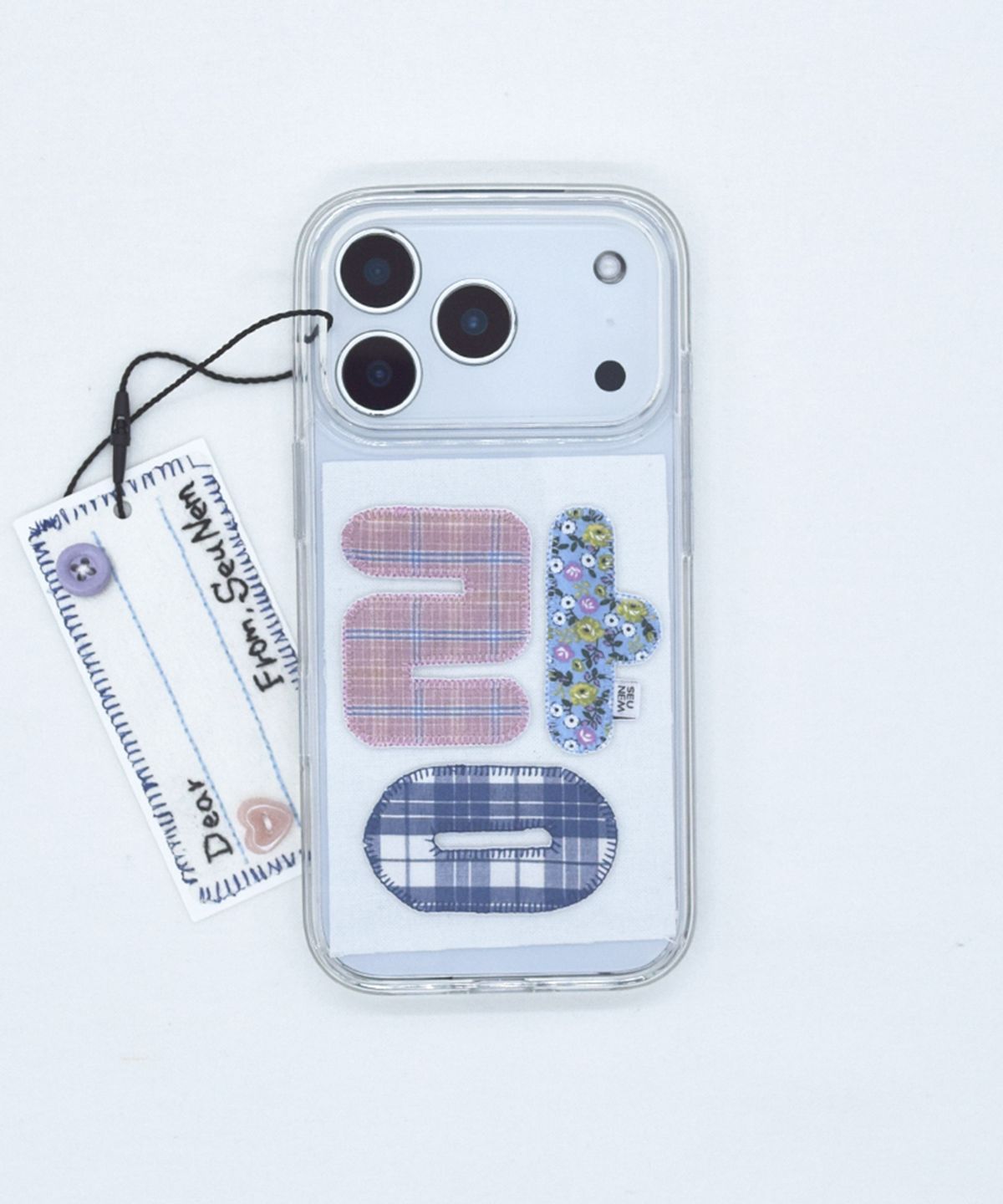 세컨드유니크네임(SECOND UNIQUE NAME) SUN CASE CLEAR GRAPHIC PATCH 사랑