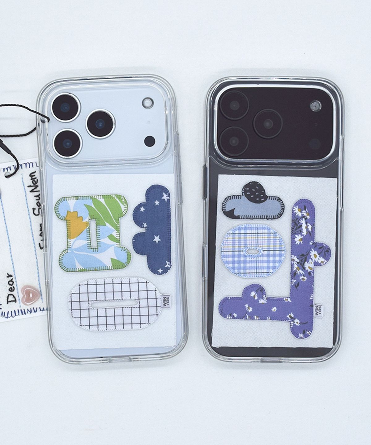 세컨드유니크네임(SECOND UNIQUE NAME) SUN CASE CLEAR  GRAPHIC PATCH 평화