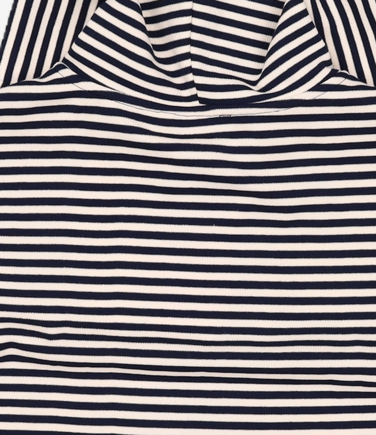 꼬모니노즈(COMONINOZ) W STRIPE HOOD ZIP-UP [NAVY] FREE