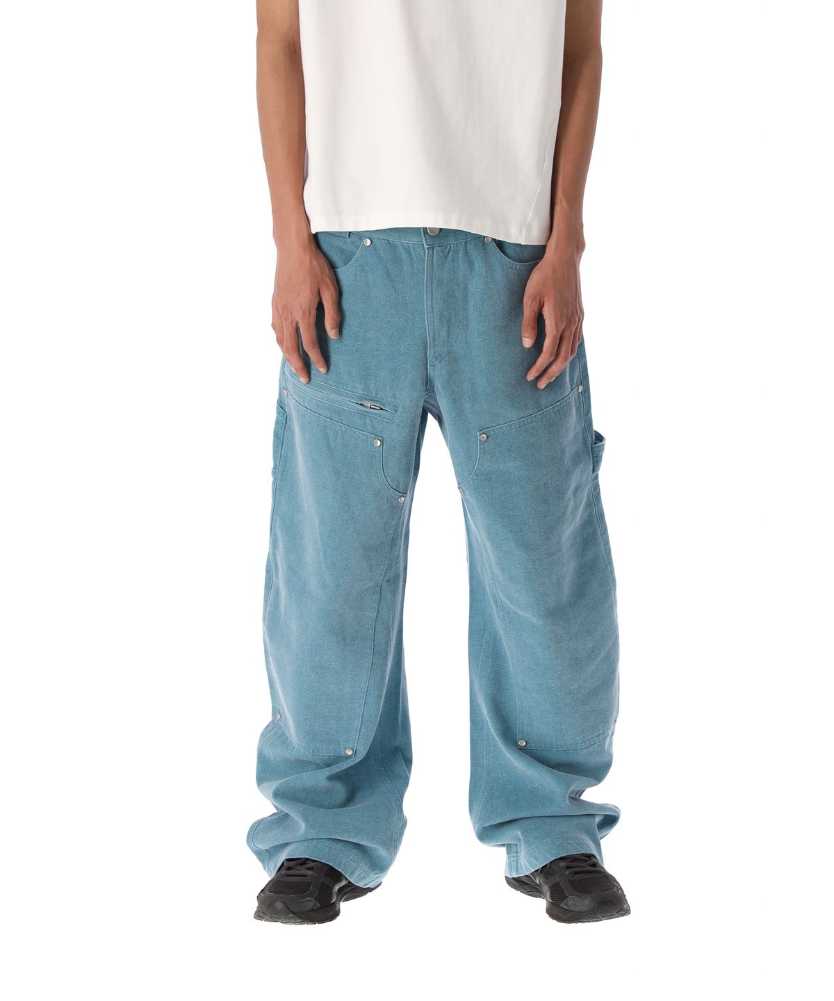 헤일로(HAIILO) Miled Work Pants (Petrol-blue)