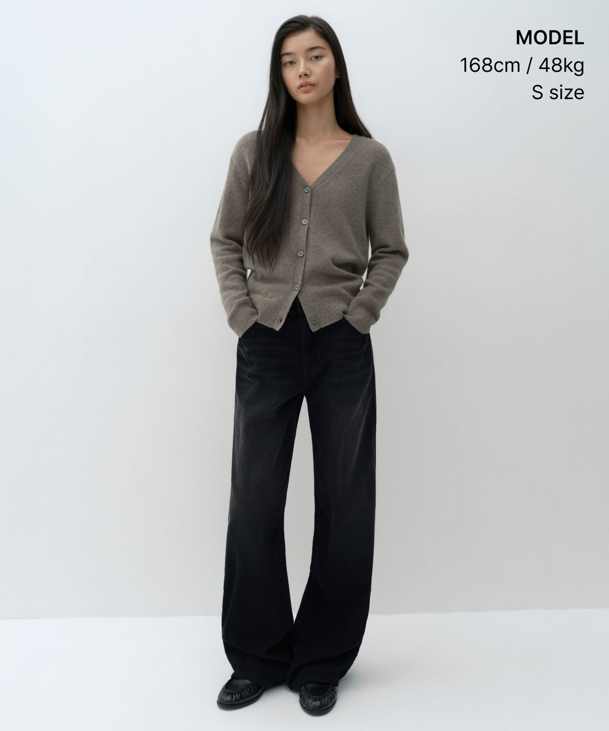무신사 스탠다드 우먼(MUSINSA STANDARD WOMAN) [빅토리아 울] 우먼즈 브이 넥 가디건 [토프]