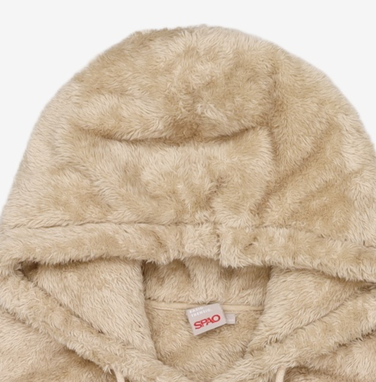 스파오(SPAO) 퍼플리스 후드 집업_SPFZA11G93 L