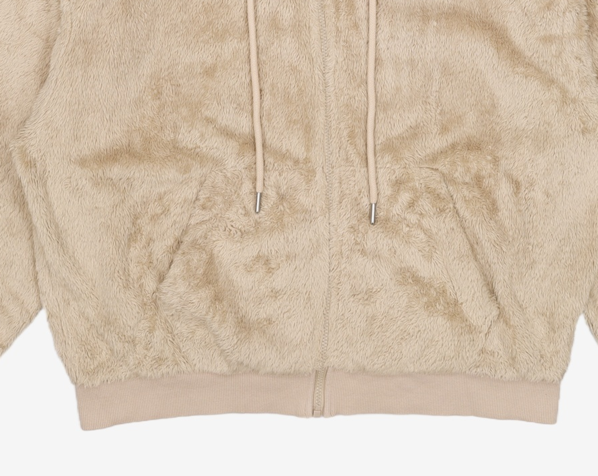 스파오(SPAO) 퍼플리스 후드 집업_SPFZA11G93 L