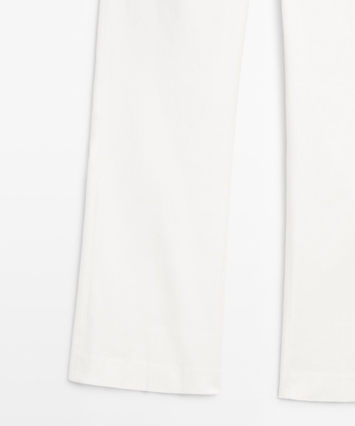 마시모두띠(MASSIMO DUTTI) 린넨 킥 플레어 팬츠