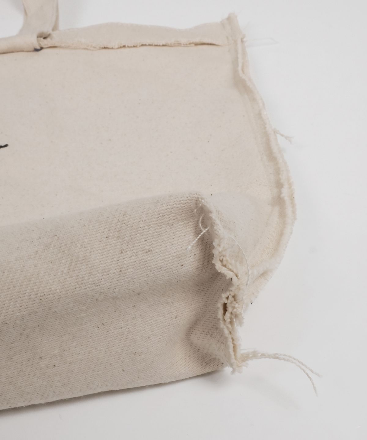워크 오얼 댄스(WORK OR DANCE) Fray Bag ivory