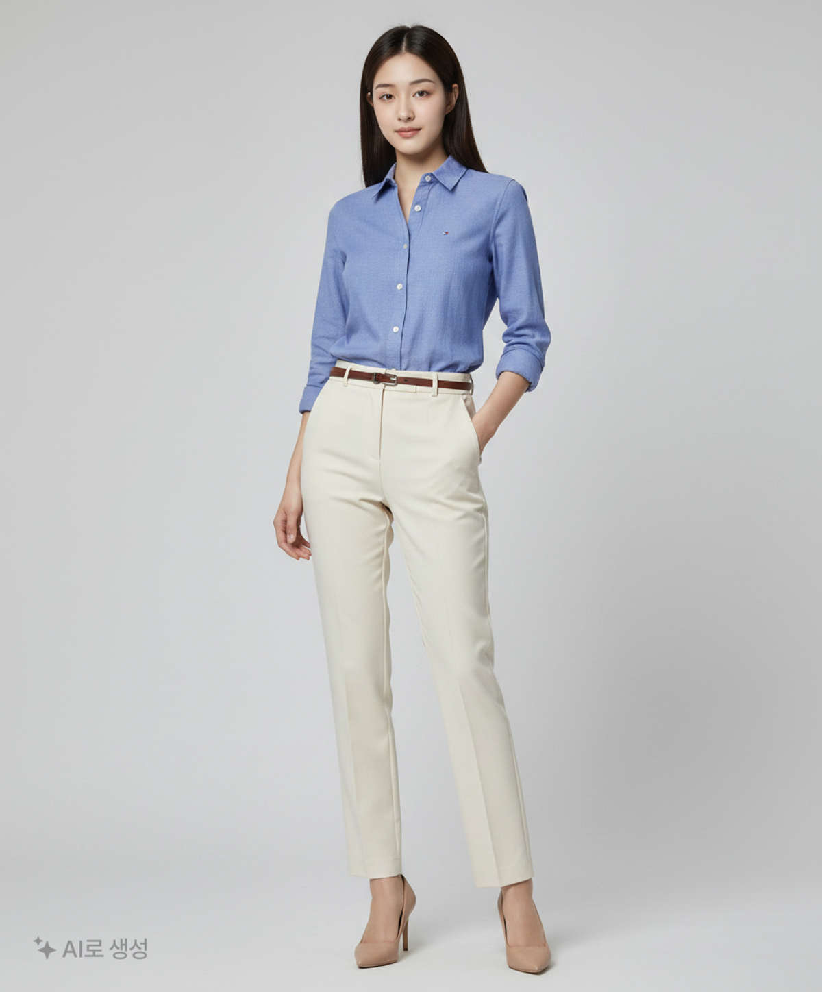 힐피거데님(Hilfiger Denim by Tommy Hilfiger) 캐주얼 셔츠 XS