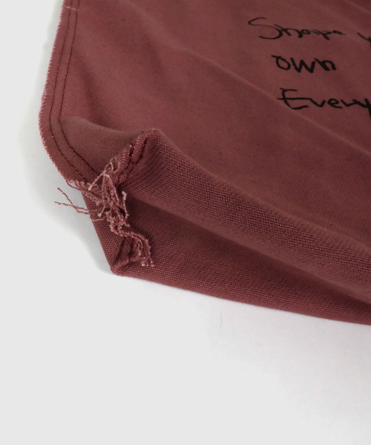 워크 오얼 댄스(WORK OR DANCE) Fray Bag pink