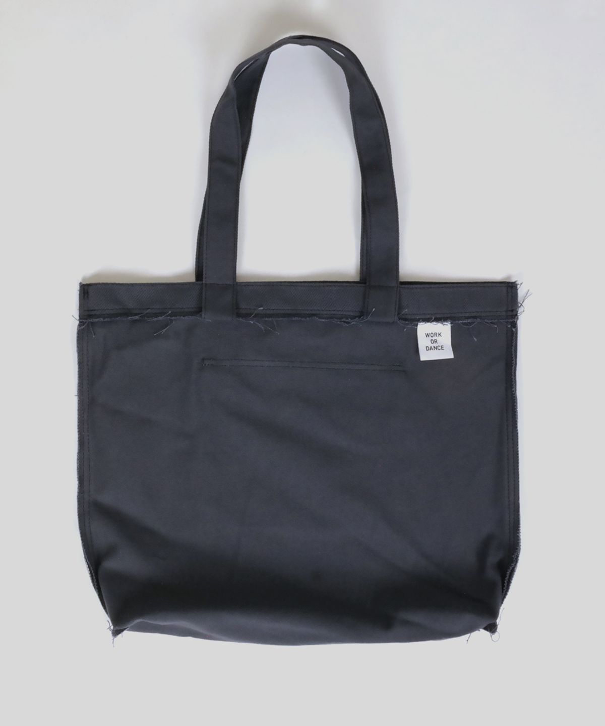 워크 오얼 댄스(WORK OR DANCE) Fray Bag navy
