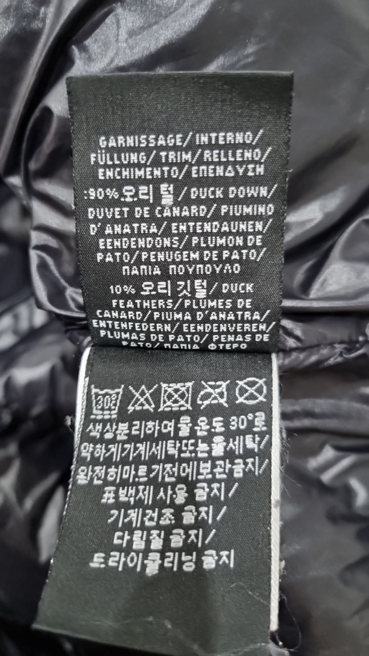 쇼트 뉴욕(Schott NYC) 숏 패딩/숏 헤비 아우터 L