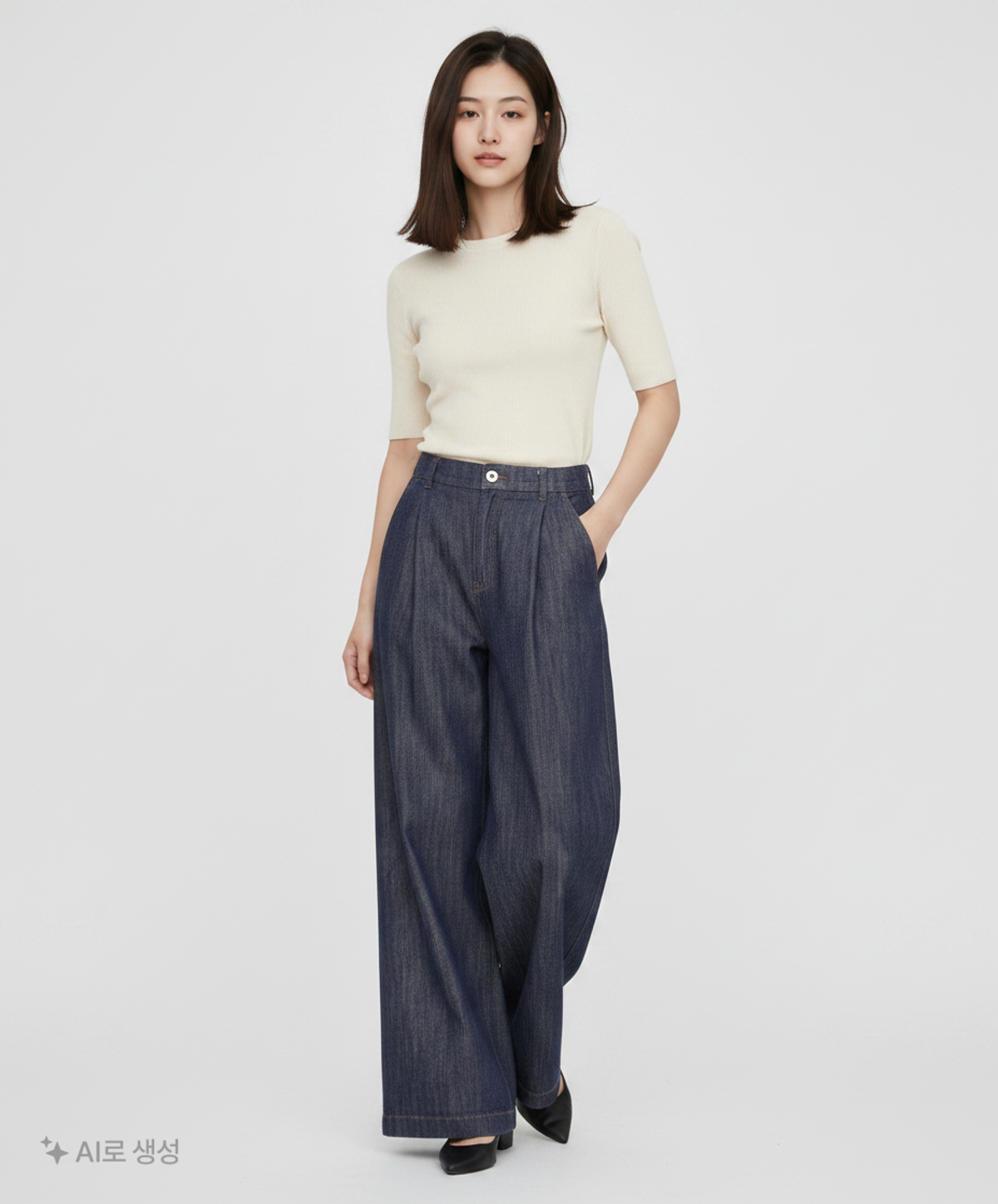 로엠(ROEM) 청/데님 팬츠 30