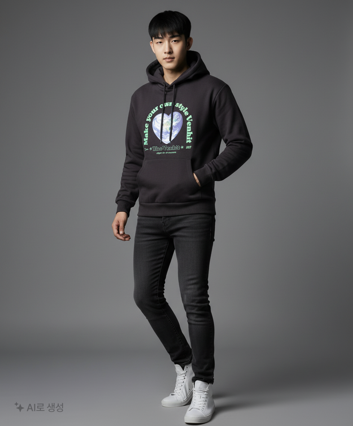 벤힛(VENHIT) 후드 티셔츠 M