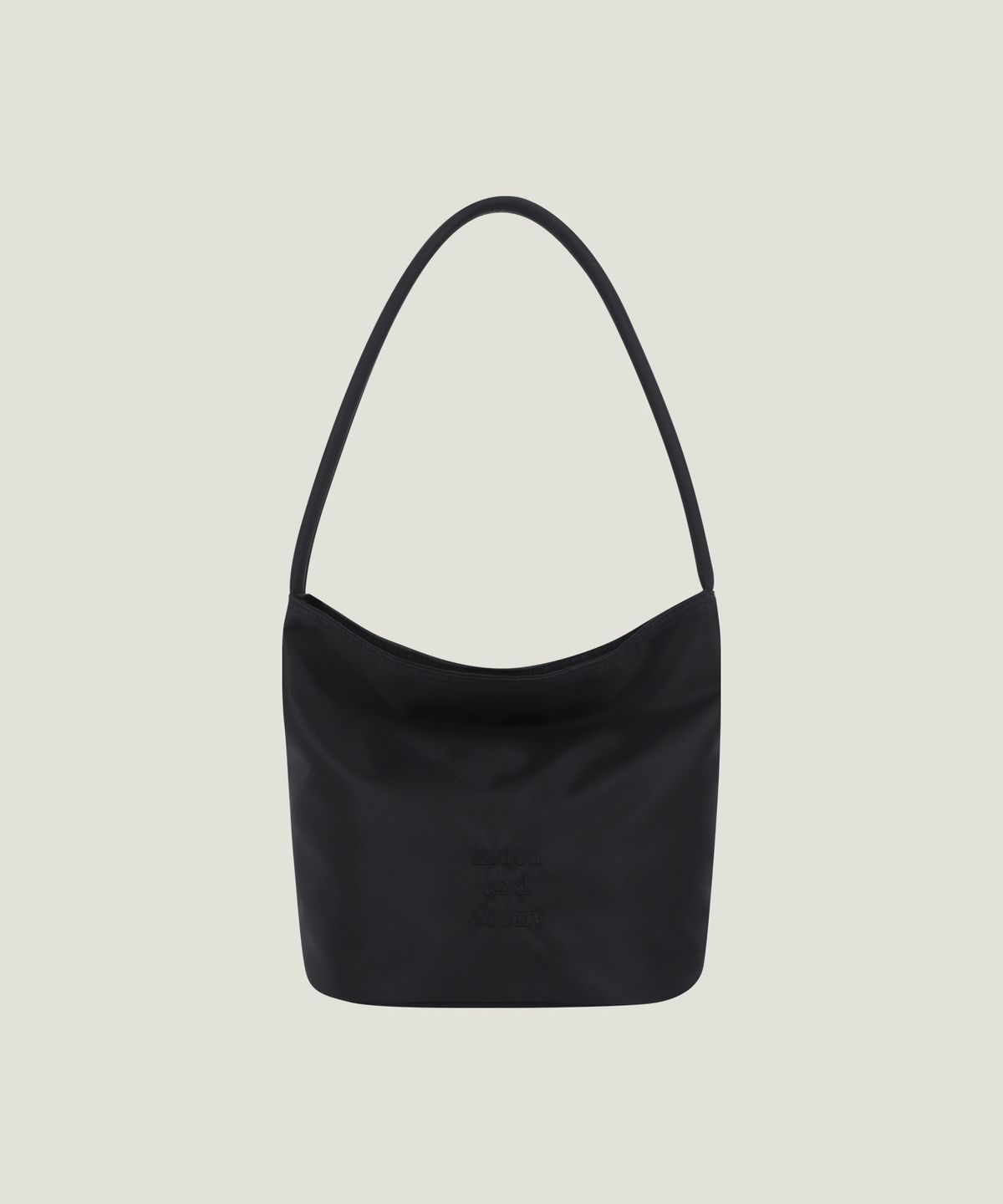 무쿠앤에보니(MUCU AND EBONY) Near Bucket Bag _ Black