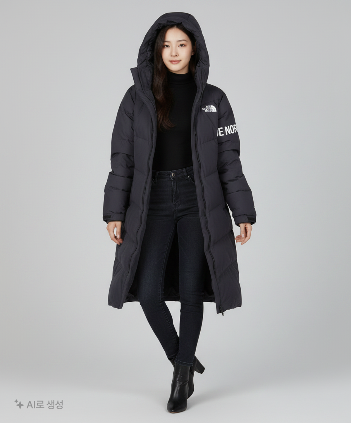 노스페이스(THE NORTH FACE) 롱 패딩/롱 헤비 아우터 S