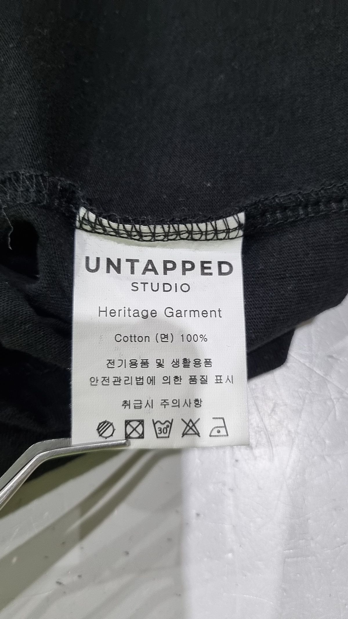 언탭트 스튜디오(UNTAPPED STUDIO) 반소매 티셔츠 S