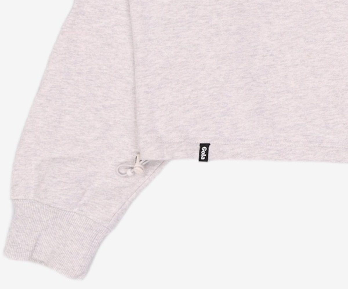 골라(GOLA) W 빅로고 크롭 스셔츠 W BIG LOGO CROPPED SWEATSHIRT FREE