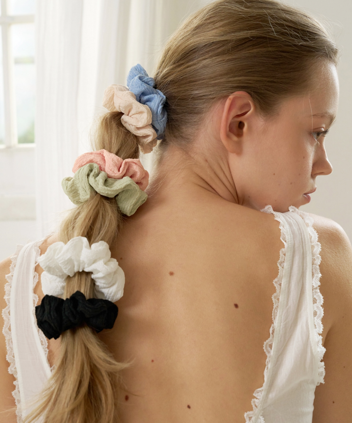판타스틱 플래닛(FANTASTIC PLANET) pastel mini scrunchie (6colors)