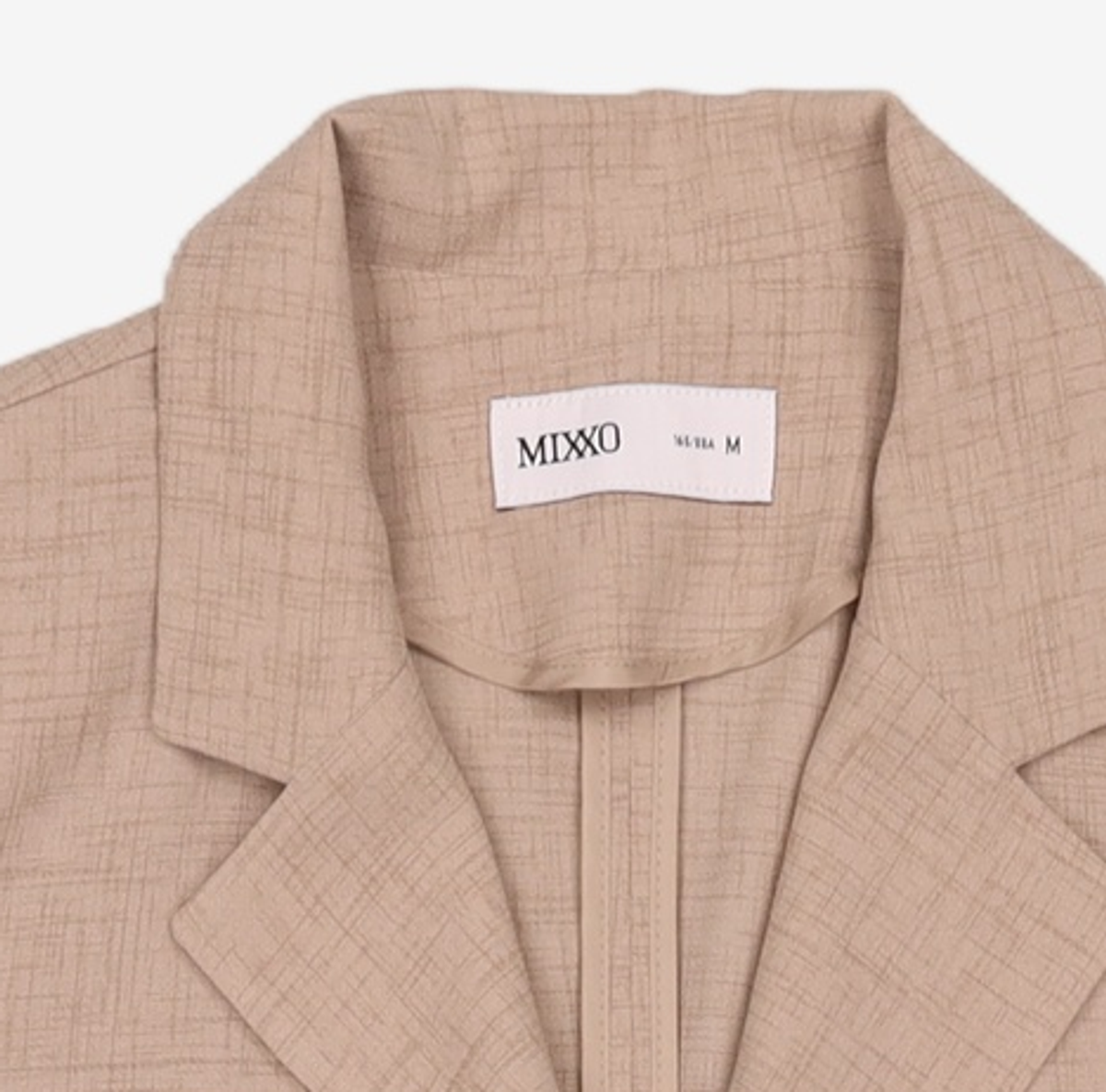 미쏘(MIXXO) 싱글 반팔 자켓 (JKB701G RE) MIWJKB82QG M