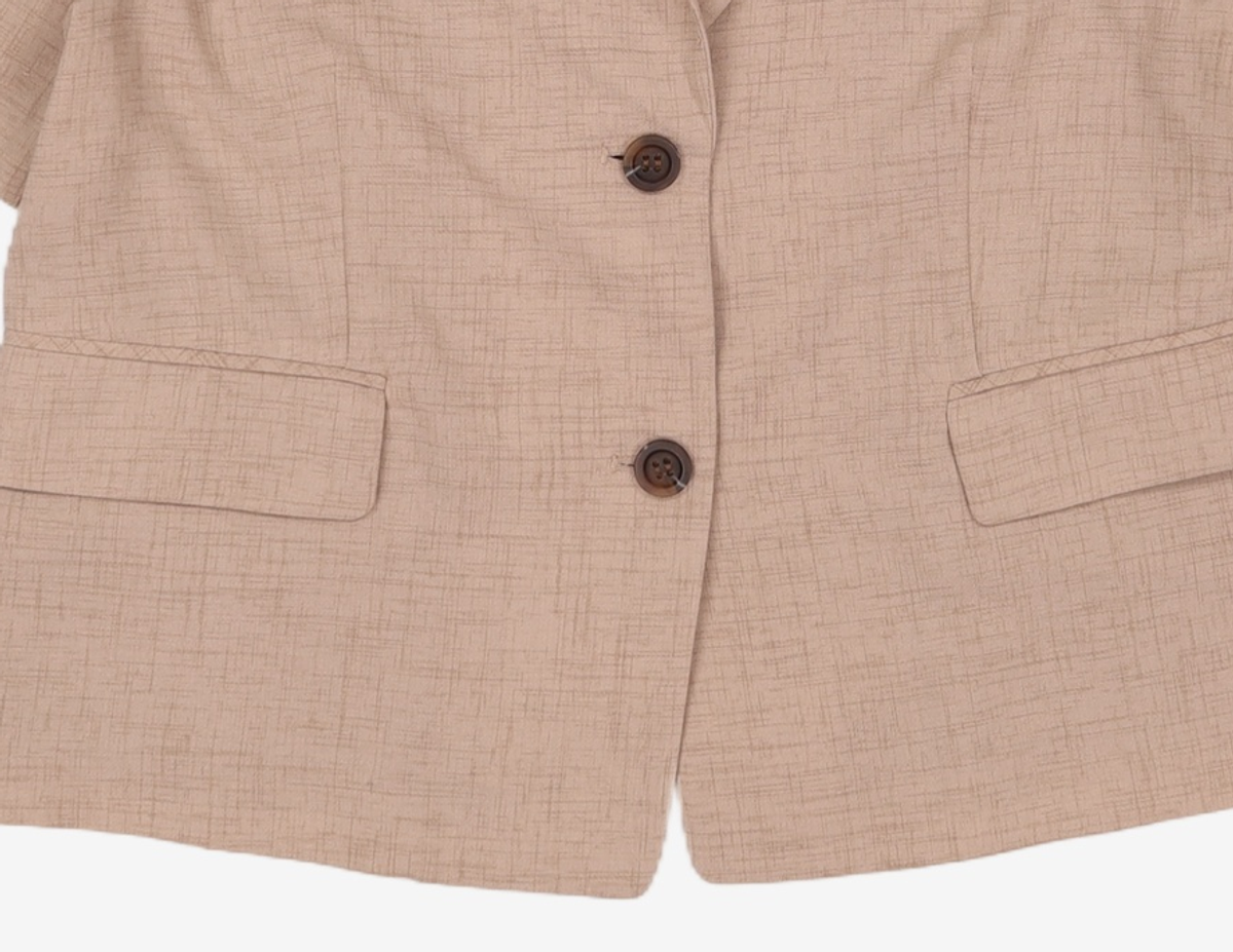 미쏘(MIXXO) 싱글 반팔 자켓 (JKB701G RE) MIWJKB82QG M