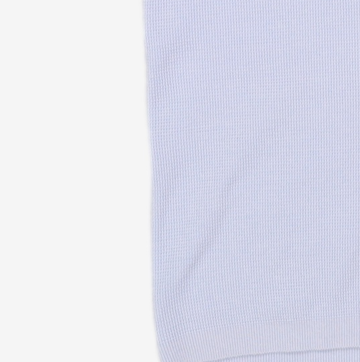 가먼트레이블(GARMENT LABLE) Shory Sleeve Waffle Knit - Sky Blue S