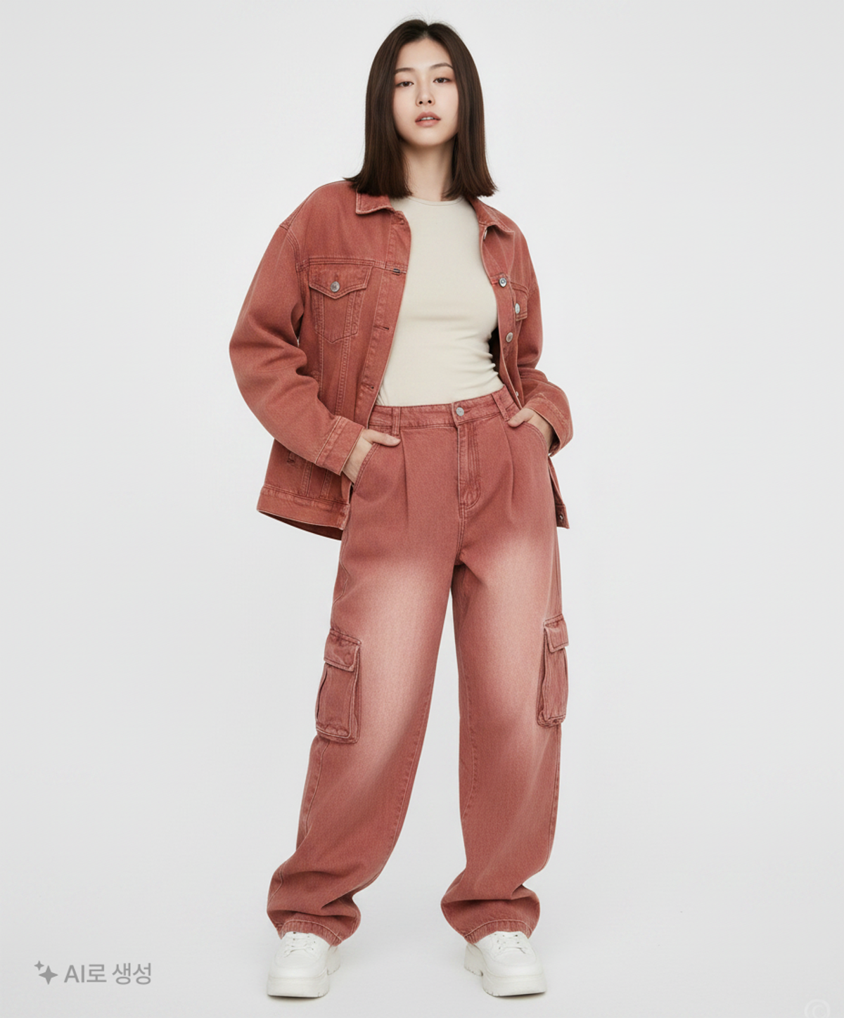 엑스톤즈(XTONZ) 코튼 팬츠 L