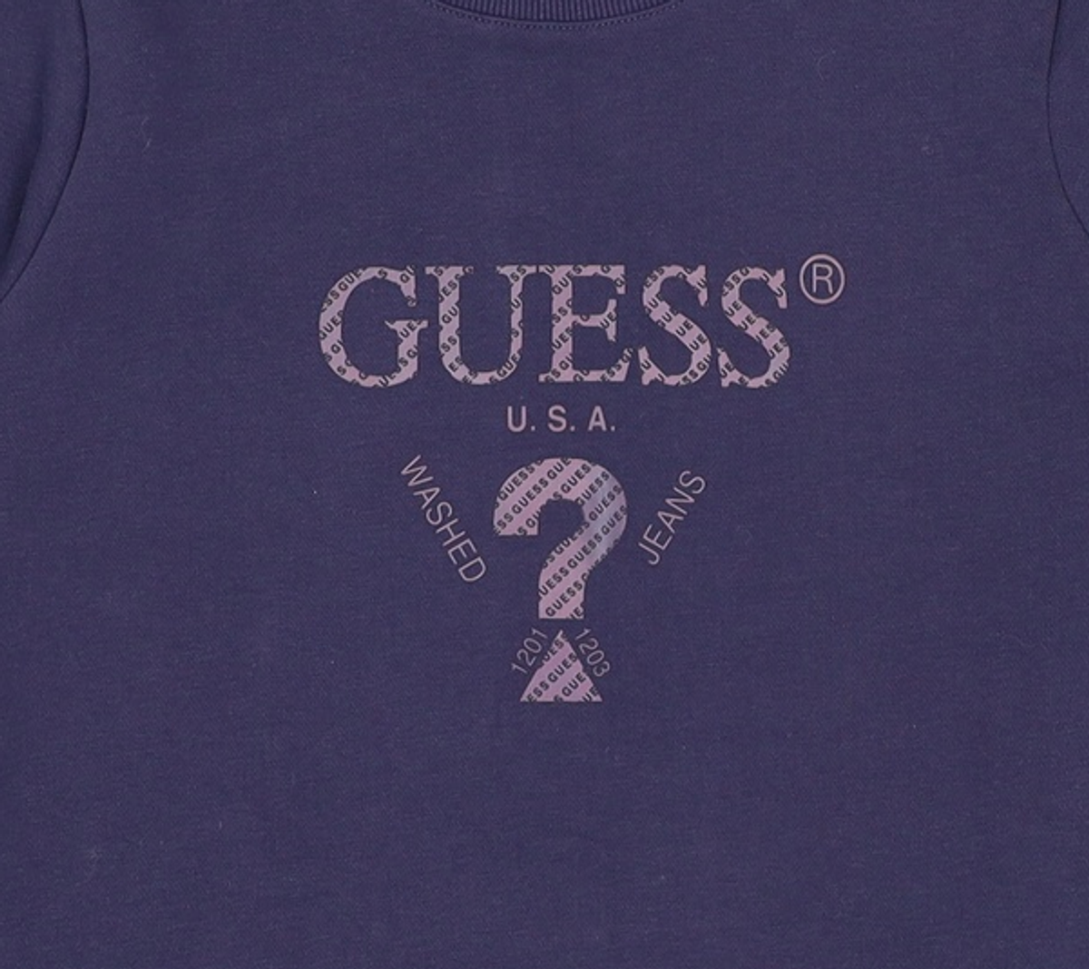게스(GUESS) 여성 무테삼각 맨투맨 S