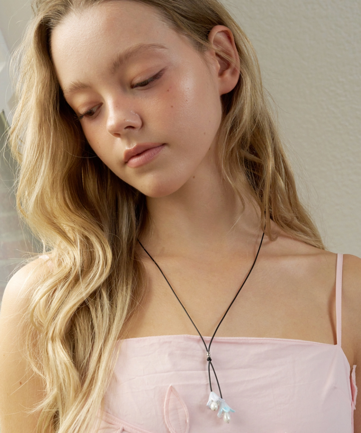 판타스틱 플래닛(FANTASTIC PLANET) lily string necklace
