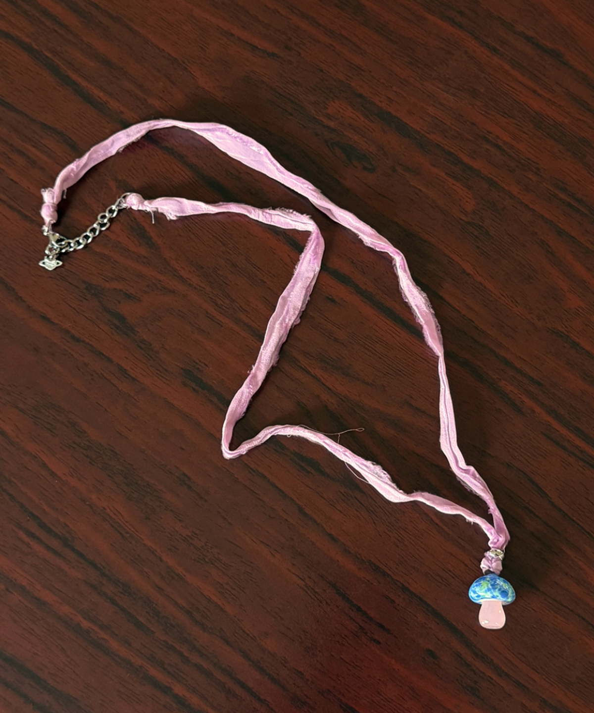 판타스틱 플래닛(FANTASTIC PLANET) candy mushroom silk necklace