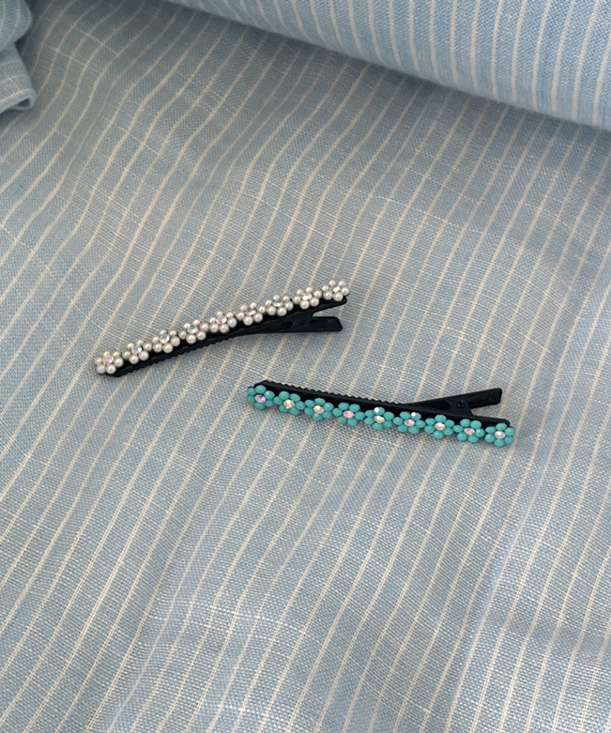 판타스틱 플래닛(FANTASTIC PLANET) beads flower garden hair pin (2colors)
