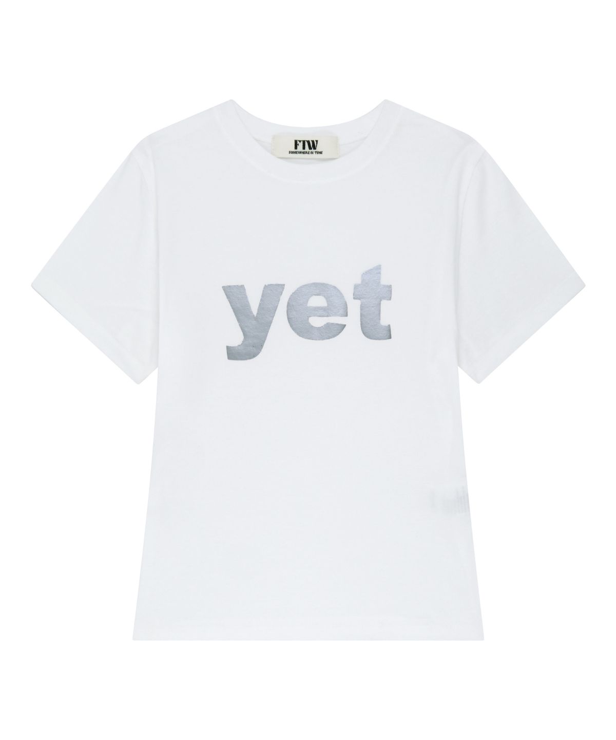 포더웨더(FOR THE WEATHER) YET 그래픽 반팔 티셔츠 (화이트)
