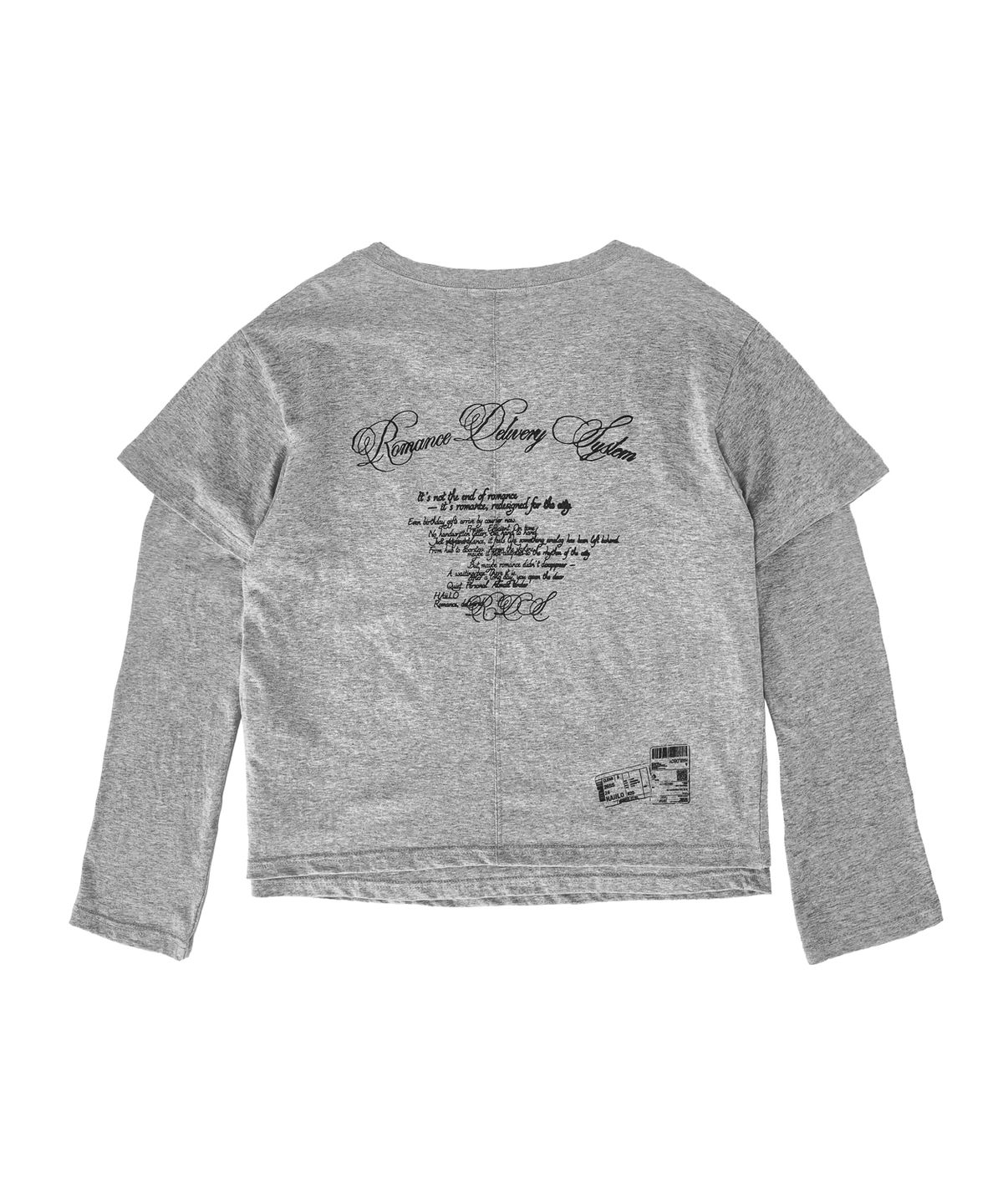 헤일로(HAIILO) Handscript Layered Set (Grain-grey)
