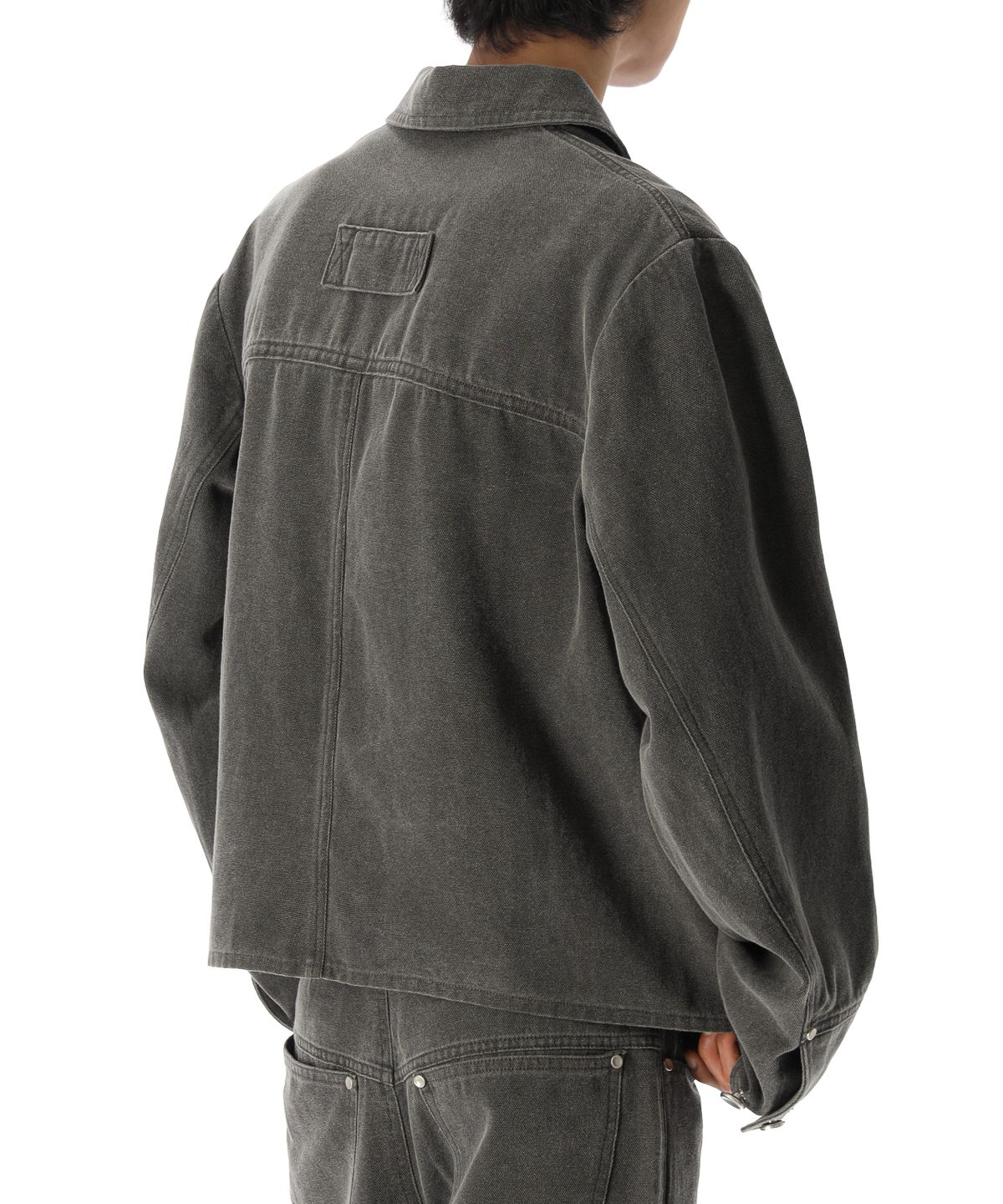 헤일로(HAIILO) Miled Work Jacket (Cement-charcoal)