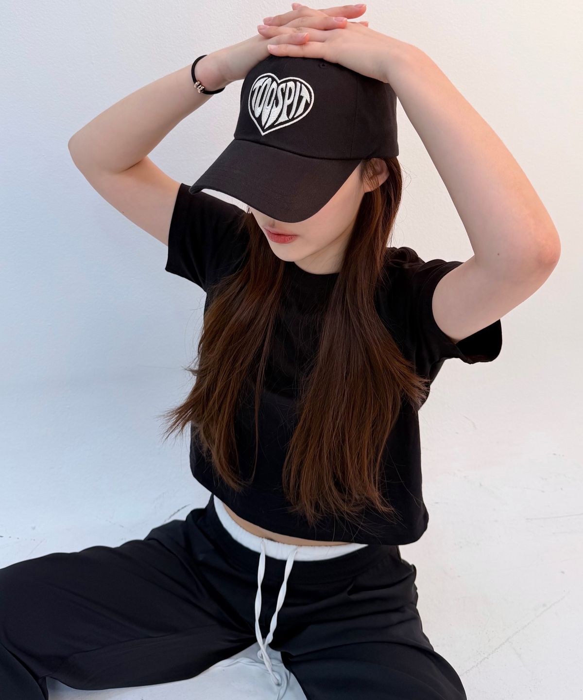 투에스핏(TOOSPIT) Heart Logo Ball Cap