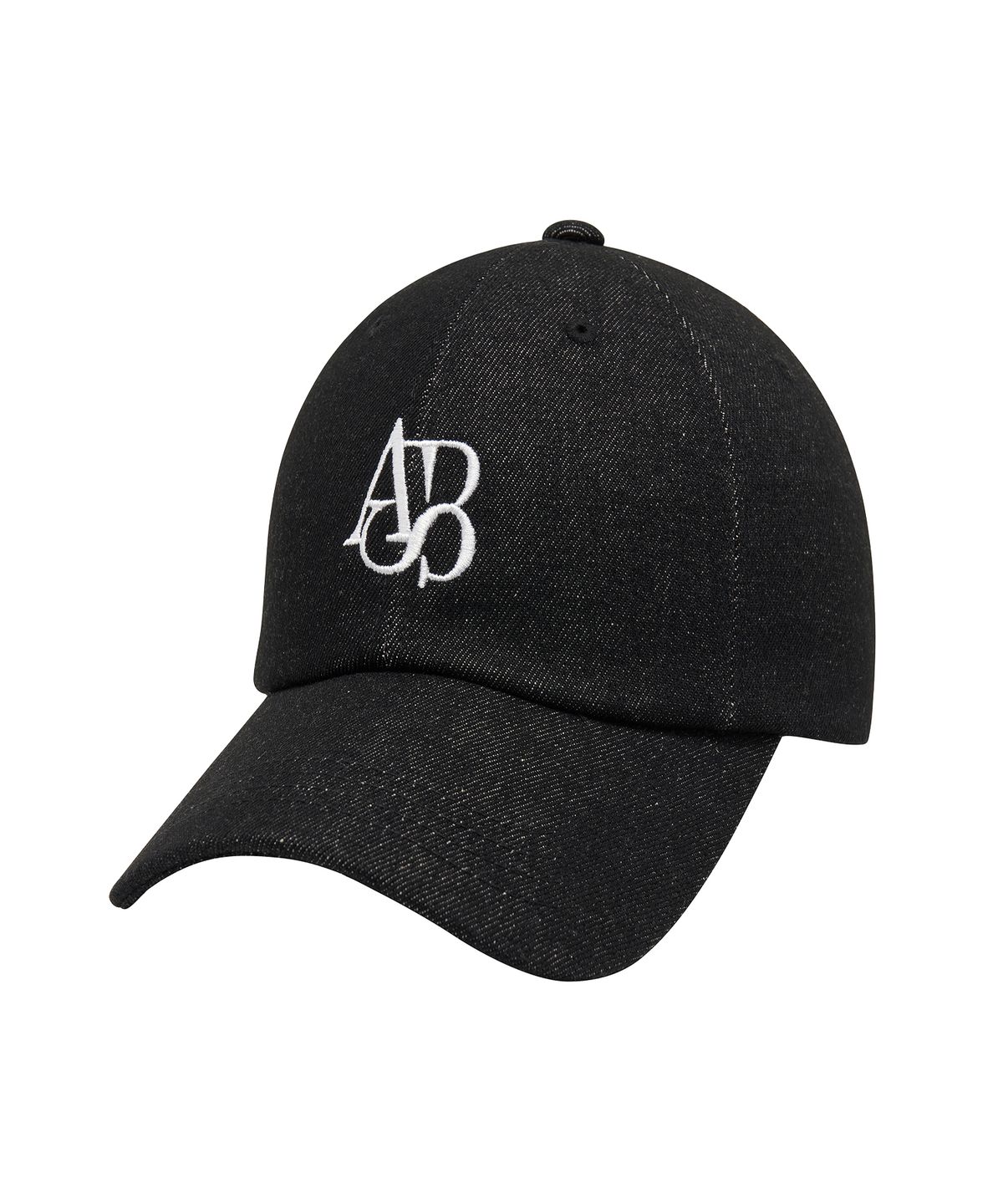 에이에스비엘(ASBL) ASBL Signature logo ball cap - Denim Black