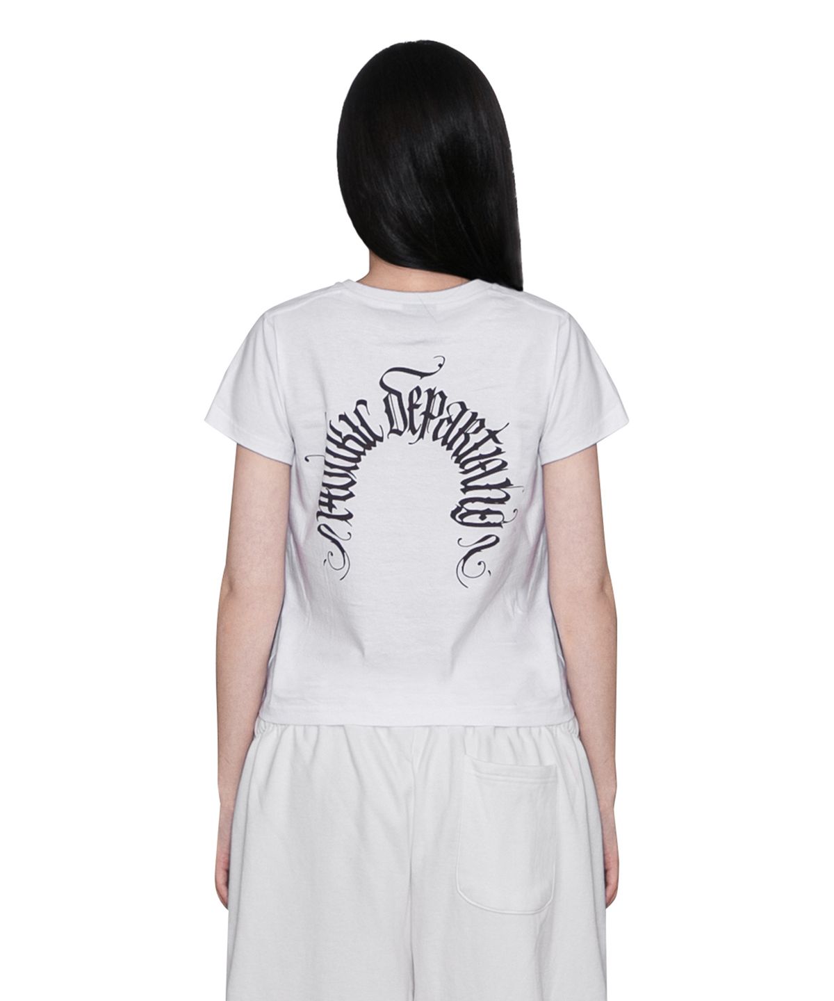 더트(DURT) PLUS CROP TEE (WHITE)
