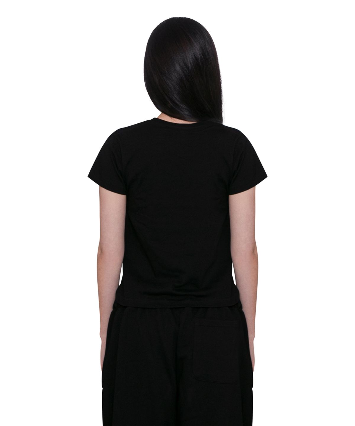 더트(DURT) MOVE CROP TEE (BLACK)