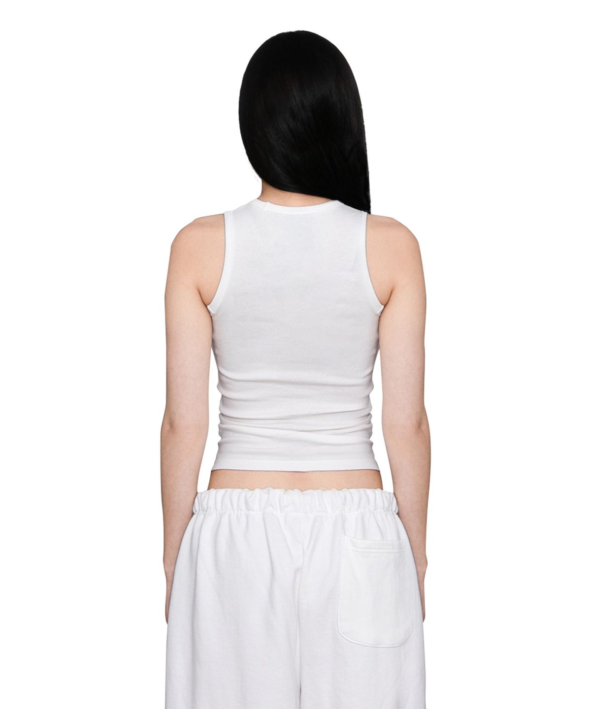 더트(DURT) FLOW SLEEVELESS (WHITE)