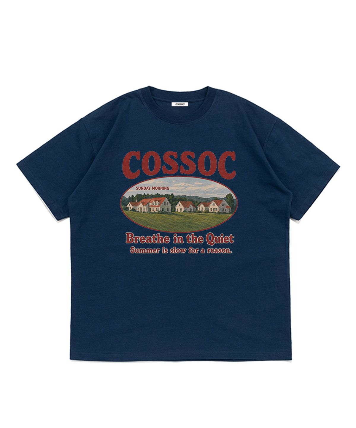 코소(COSO) CC 선데이 모닝 반팔 티셔츠(4 COLORS)