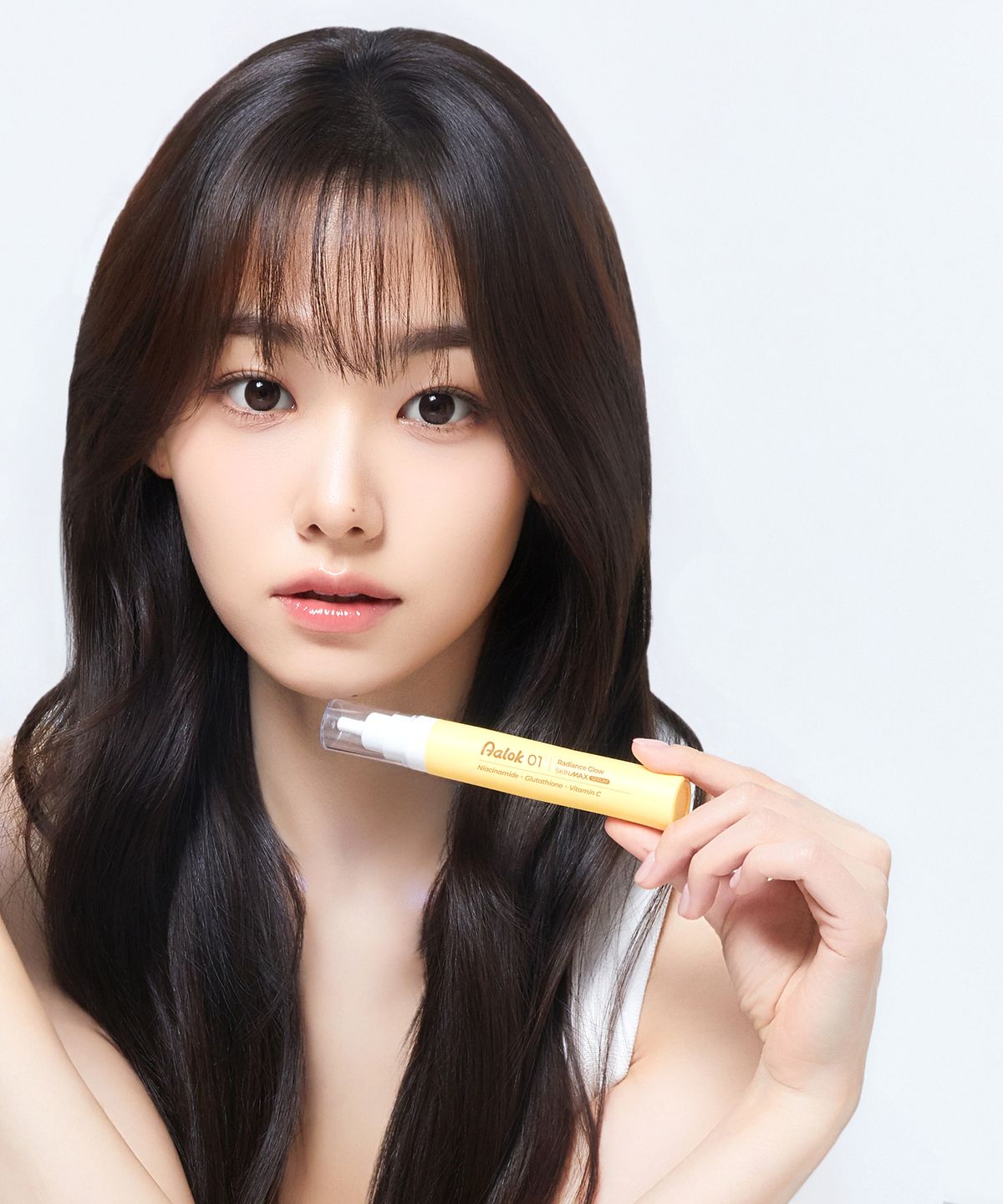 알록(AALOK) 스킨맥스 래디언스 글로우 미백 잡티 세럼 14ml