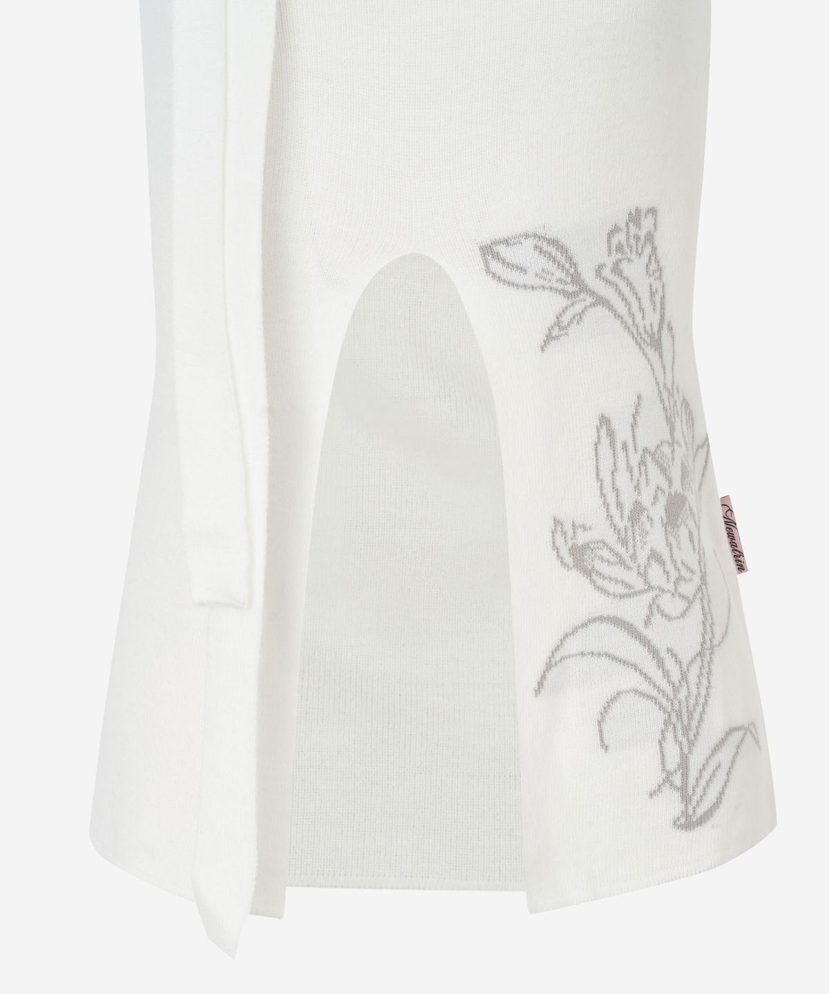 뉴얼린(NEWALRIN) Ruby flower one shoulder sleeveless knit White