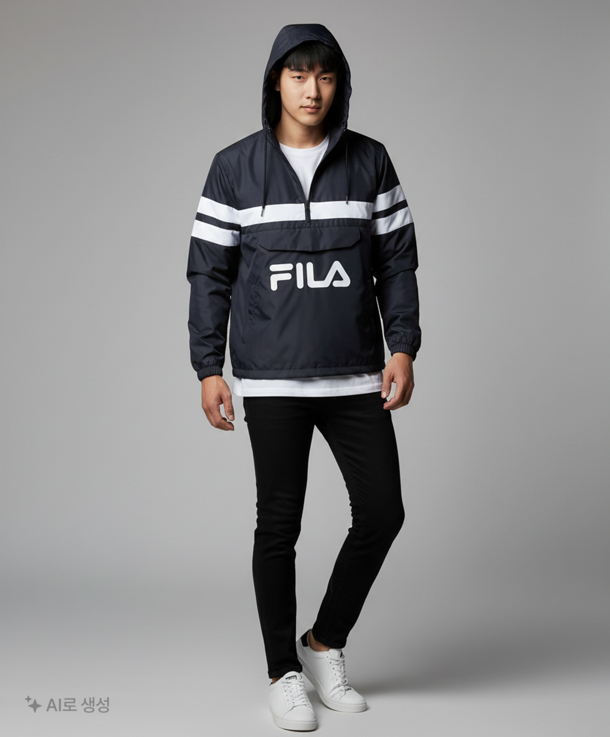 휠라(FILA) 나일론/코치 재킷 100