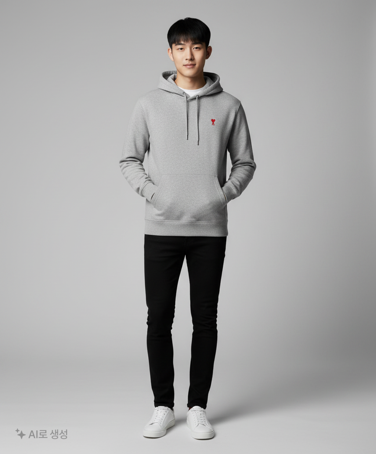 아미(AMI) 후드 티셔츠 XL